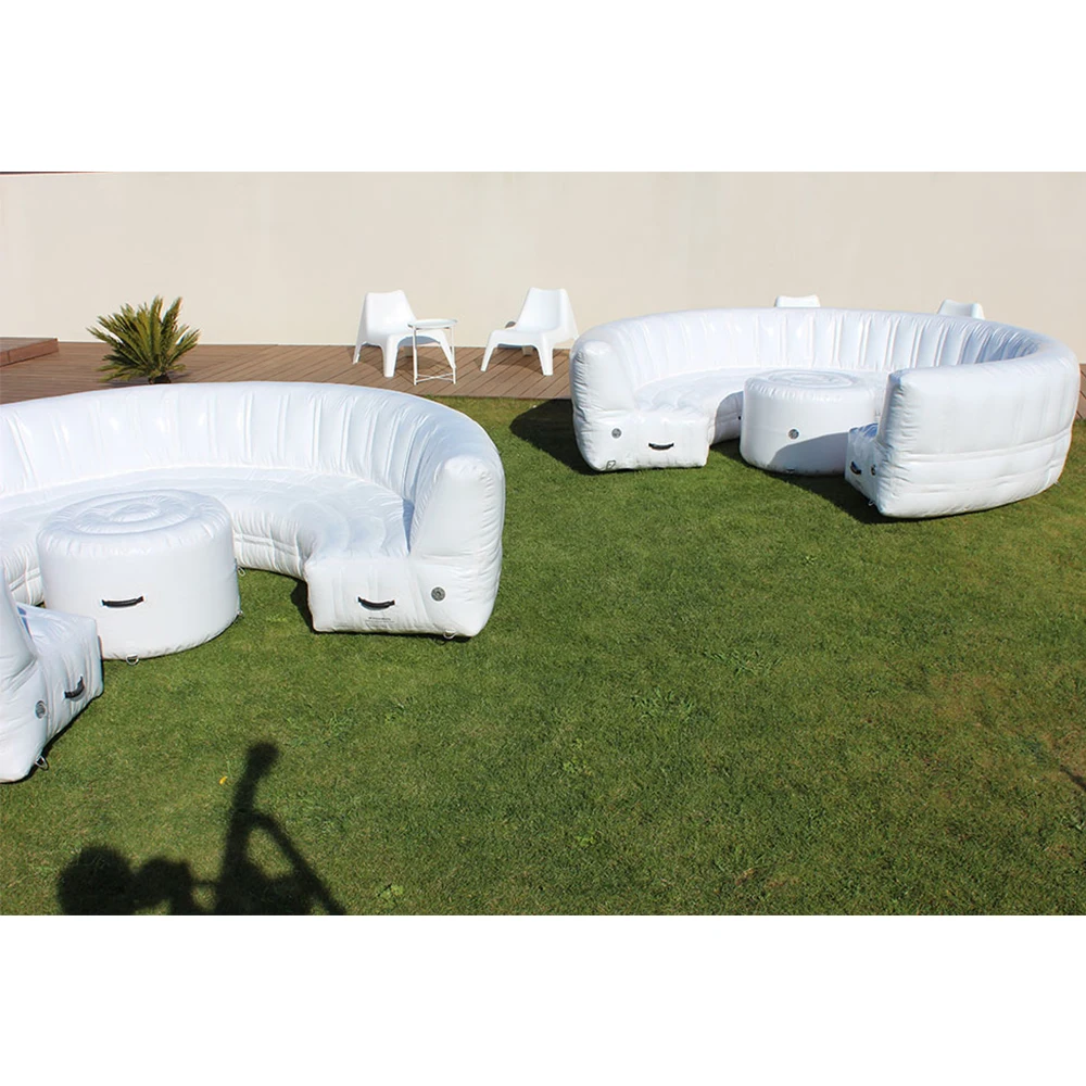 Custom PVC Inflatable Couch Blow Up Inflatable Sofa Chair Corner Sofa Air Sofa