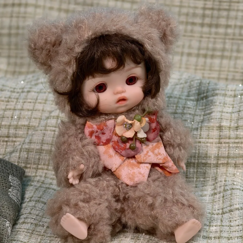 Cloveray Reborn bébé poupée vêtements modifiables 25 cm peluche vinyle poupée Kawaii jouet Figure jeu de rôle coffret cadeau de noël réaliste