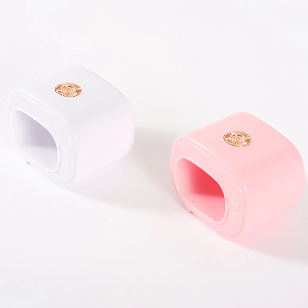1 set di lampada per smalto, asciugatrice professionale per manicure, asciugatura rapida della colla, strumento compatto e durevole per nail art per uso domestico in salone