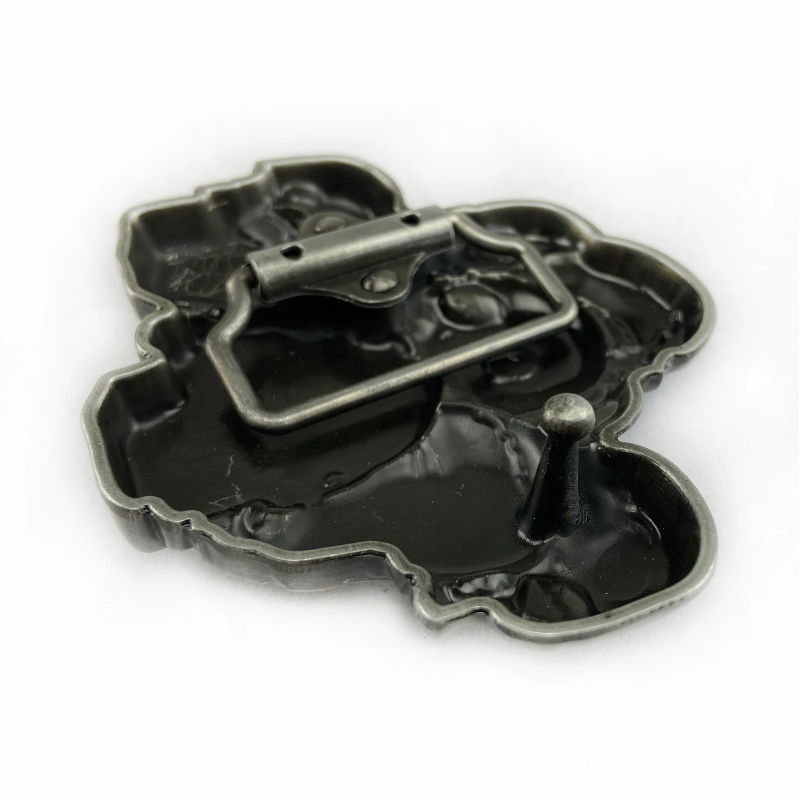 WesBuck Brand Cool Skulls Metal Vintage Belt Buckle Handmade Homemade Accessories Waistband DIY Western Cowboy Rock Style