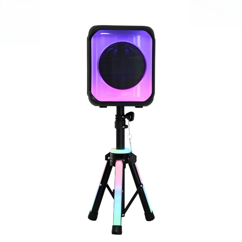 

Outdoor Bluetooth speaker, cool light speaker, Bluetooth speaker with bracket.