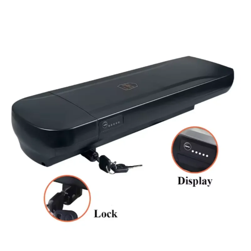 

36v13ah 17.5ah 20ah rear rack e-bike lithium battery for Replace and upgrade Phylion XH370-13J Wall-ES electric bike battery