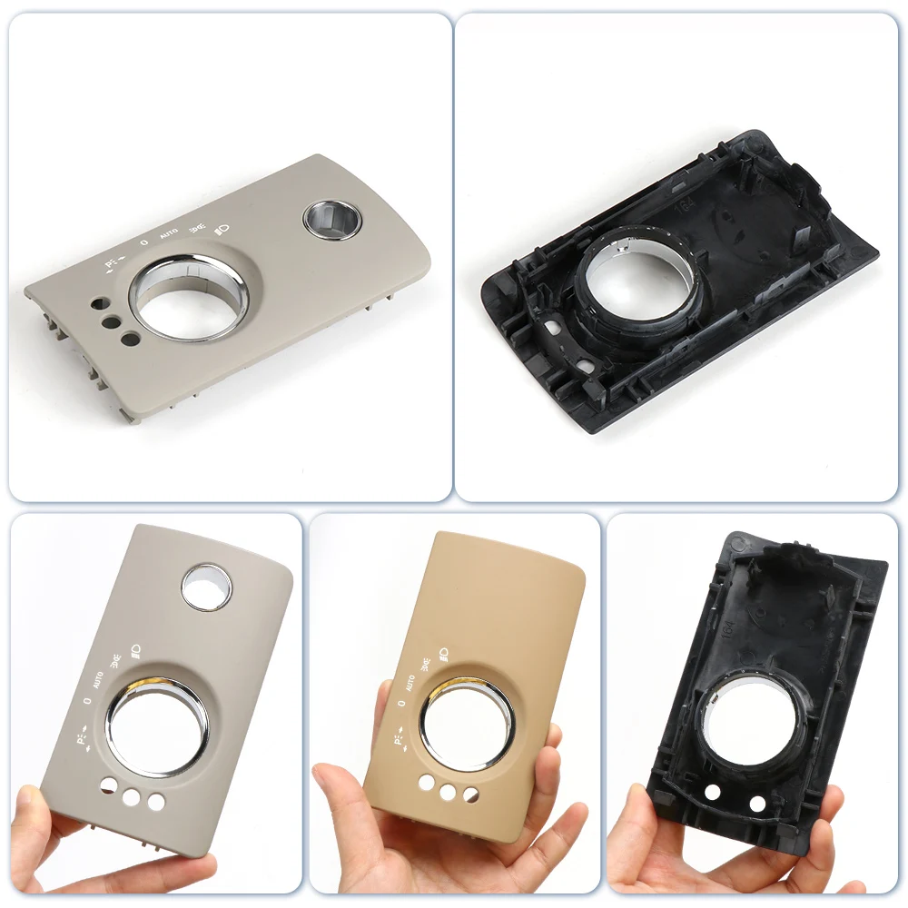 For Mercedes Benz ML GL W164 X164 300 350 450 500 Car Interior Headlight Switch Panel Trim Head Lamp Button Panel Replacement