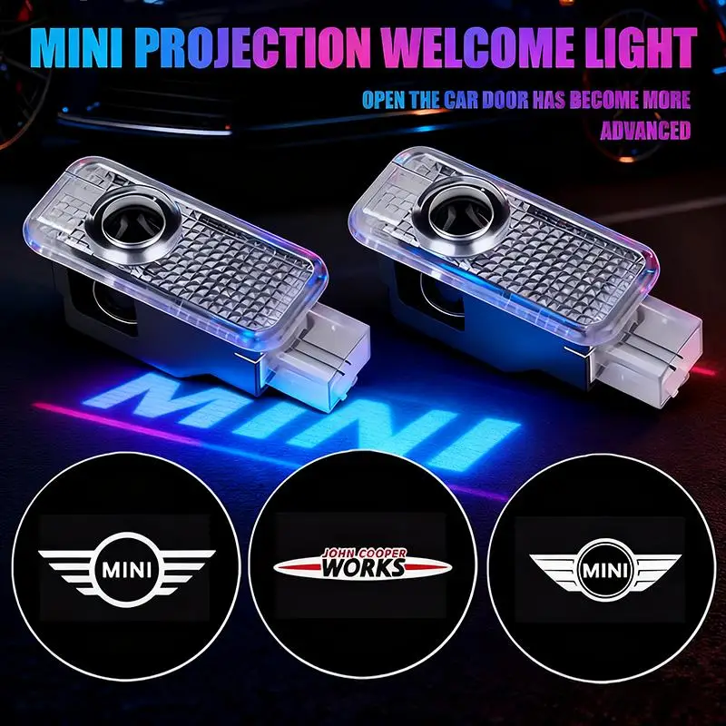 Mini Car Door Logo …