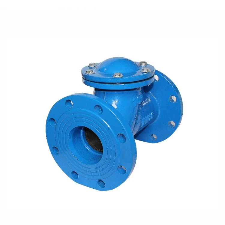 Cast iron flange horizontal check valve check valve backflow prevention pipe swing type low pressure