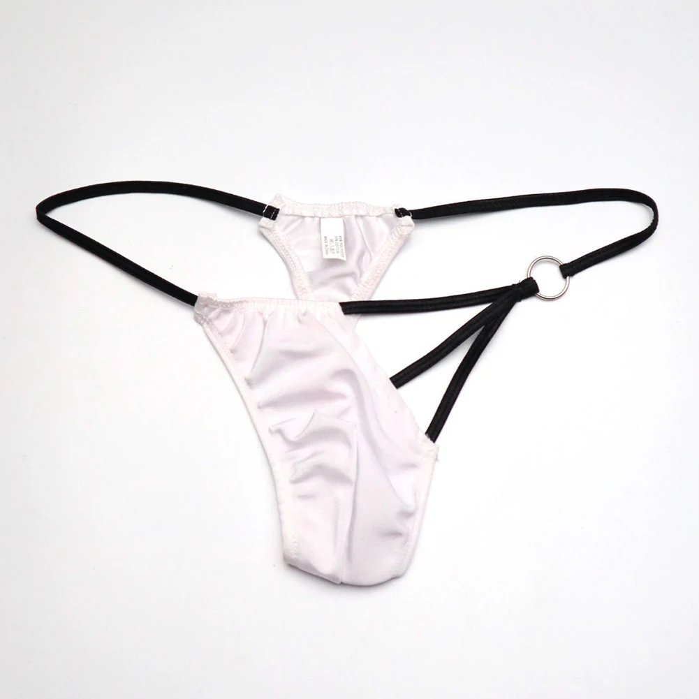 

Male Panties Bulge Pouch Underwear Hollow Lingerie Male G-String Men Jockstrap Panties String T-Back Brand New