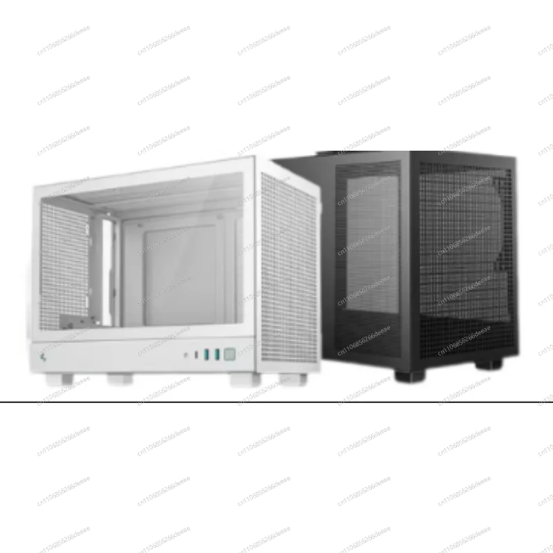 Compact CH160 ITX Case – Mesh Side & Handle, Versatile Support for Long GPU, ATX PSU & Type-C