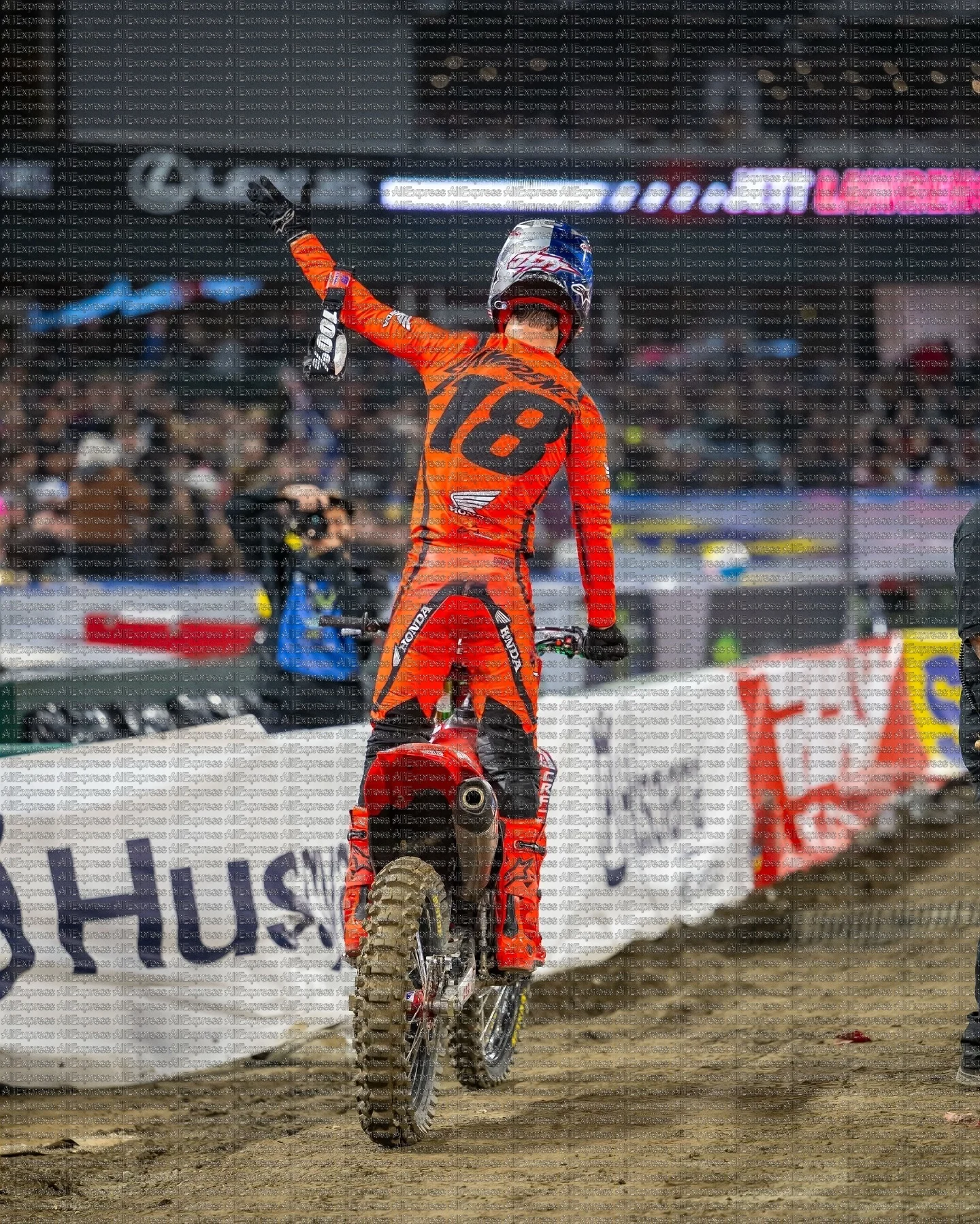 

Honda Motocross 2025л # Мужская футболка Lawrence с длинными рукавами 18, быстросохнущая дышащая внедорожная экипировка для горных велосипедистов и гонщиков