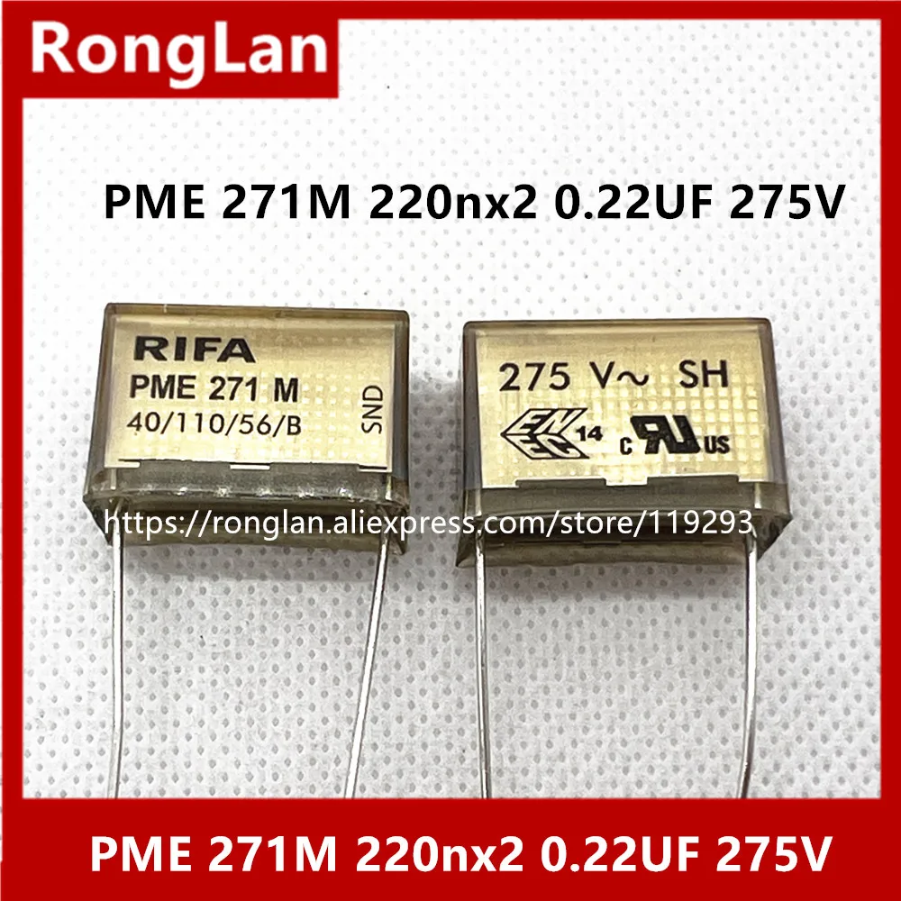 [BELLA]RIFA sets out PME 271 M film capacitor 600n 275V 0.6UF 600N 0.22UF 220N 0.47UF  470N pitch--20pcs/lot