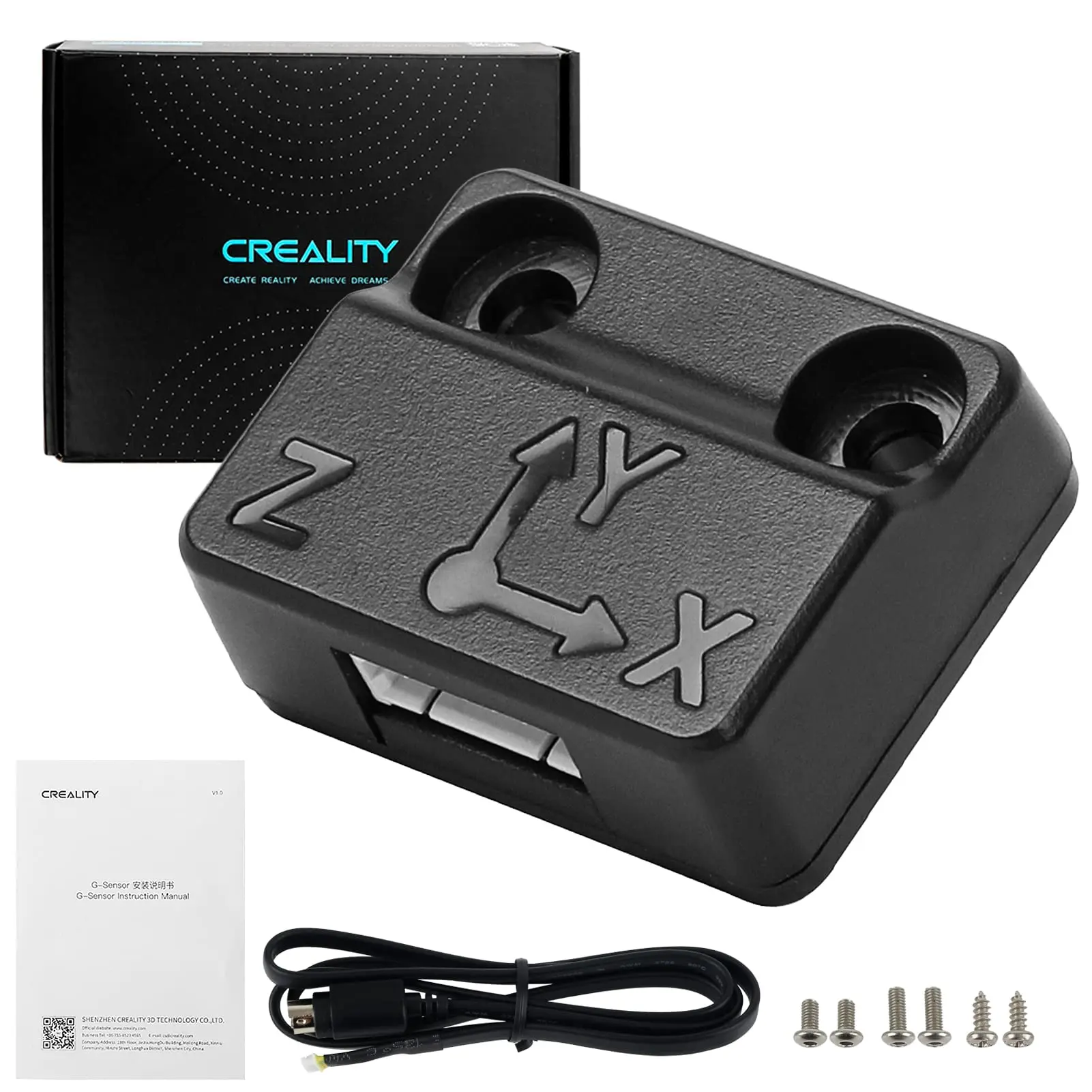 Creality Sonic Pad ADXL345 Vibration Compensation Sensor Precise Sensing Control Reducing Ringing 3D Printer Parts