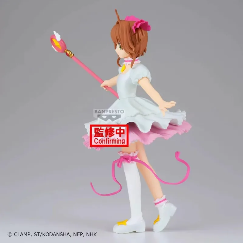 バンダイ本物のバンプレストカードキャプターさくらアニメキャラクター木之本サクル子供のためのクリスマスギフトコレクションアクションおもちゃモデル