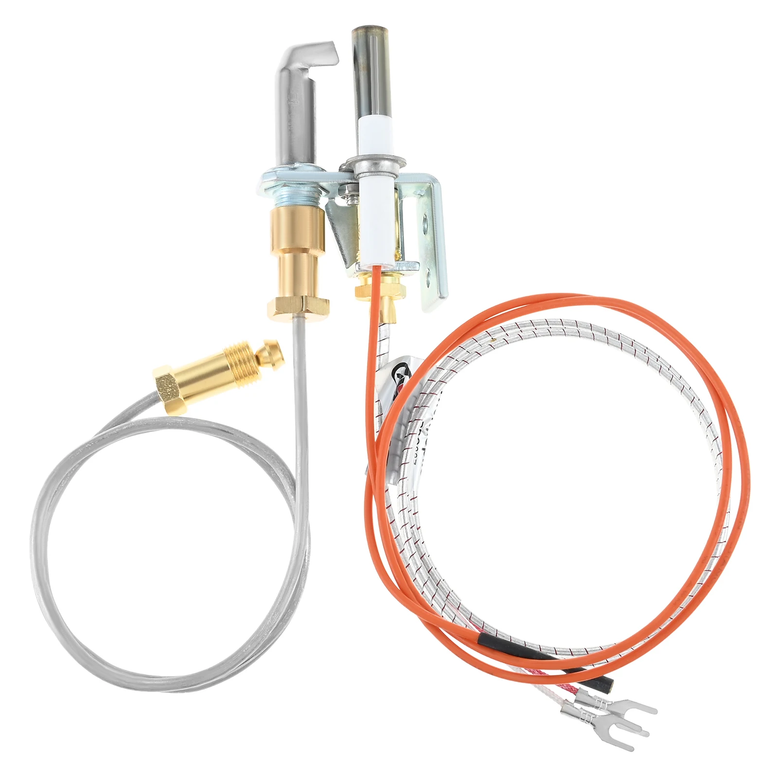1Pc Fireplace and Gas Log Natural Gas Pilot Assembly Compatible for Fireplace Heat-N-Glo SL2000 4000 5000 6000 Model SRV446-512A