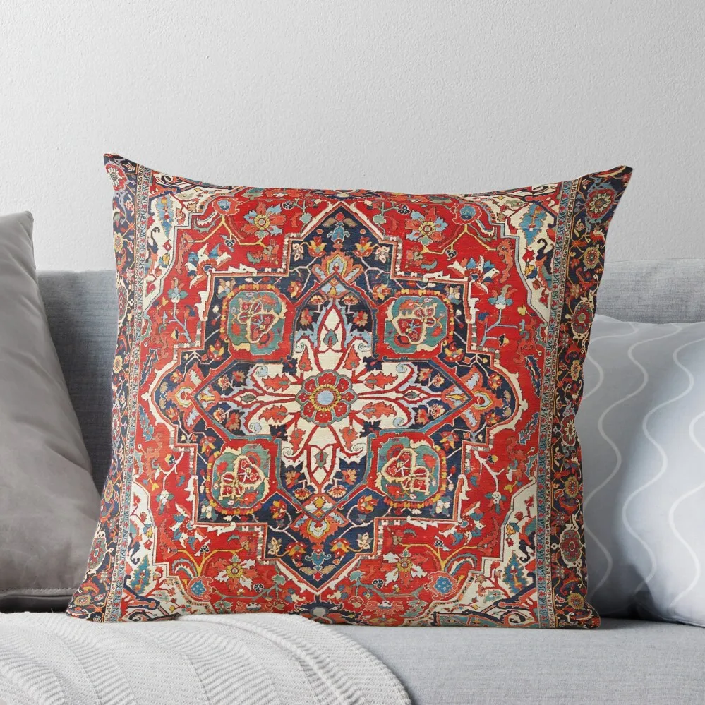 

Heriz Persian Carpet Print Throw Pillow Sofa Cushion Cover Sofa Cushion Sofas Covers