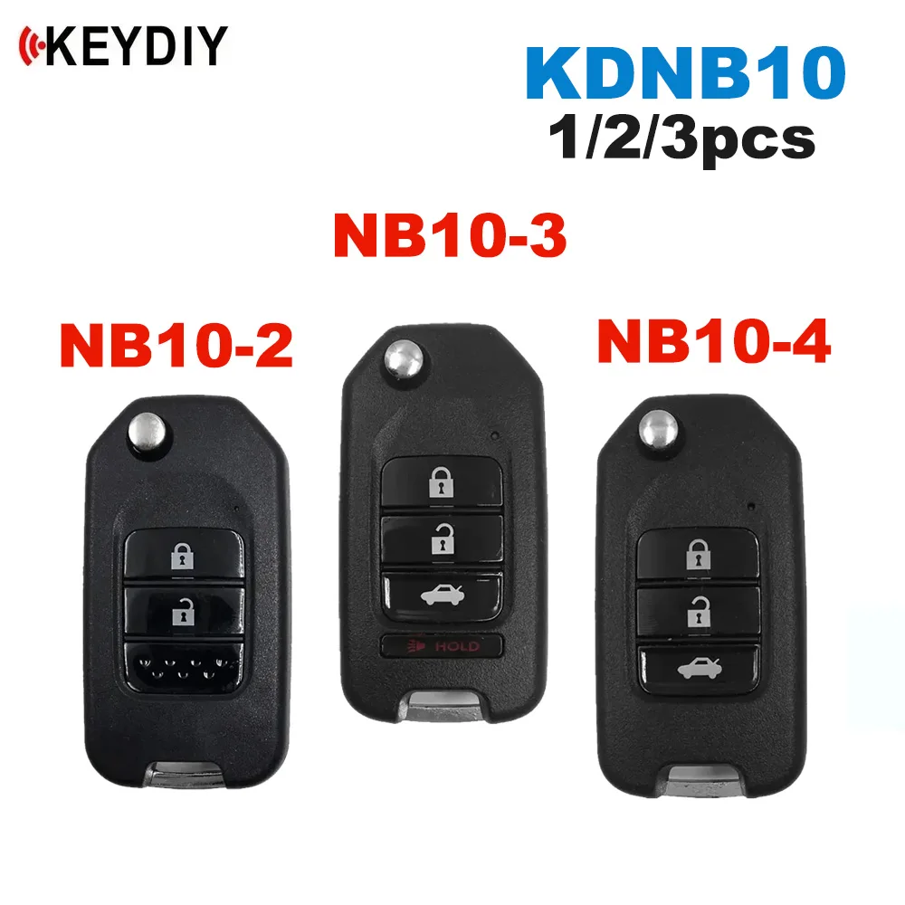 

1pcs KEYDIY NB10 Multifunction Remote Car Key NB10-2 NB10-3 NB10-4 for KD900 KD-X2 KD MINI Key Programmer for Honda Car Key