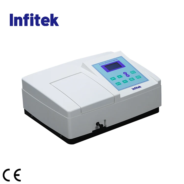 Infitek Hot low price UV Visible Spectrophotometer/ UV VIS Single Beam Spectrophotometer with CE