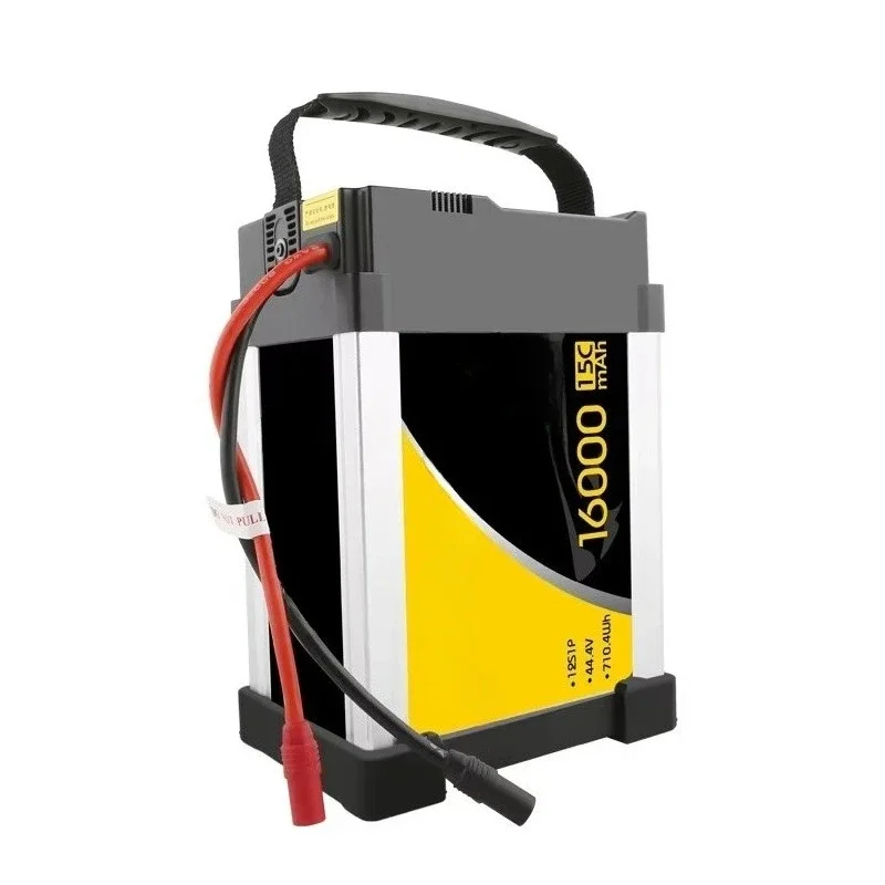 

Tattu 16000mAh 20000mAh 22000mAh 44.4V 15C 12S 14S Lipo Smart Battery Pack With AS150U Plug In/Out UA V Connector For RC Dro nes