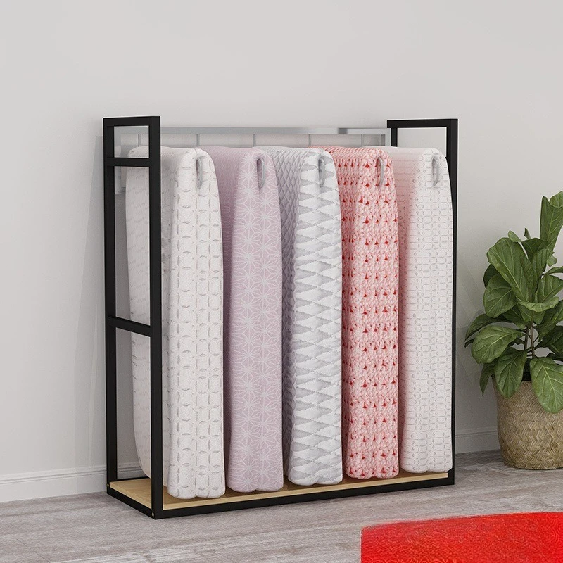 

Four-piece display low cabinet home textile props display rack pillow shelf towel sofa cover display shelf shelf