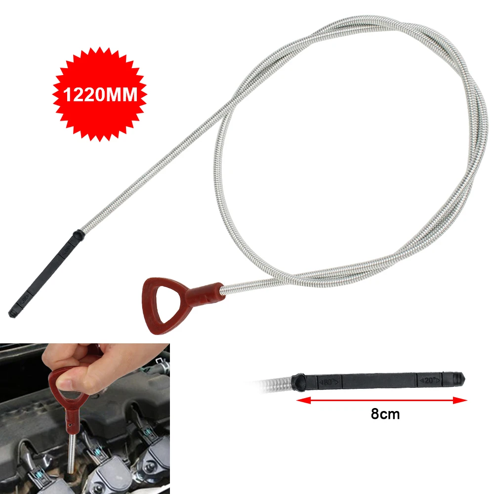 

1220mm Transmission Gearbox Dipstick For Mercedes Benz W163 W203 W208 W210 W211 W220 722.6 Engine Oil 140589152100