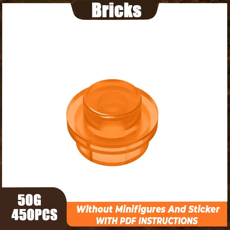 

50gMOC Parts 6141 30057 Круглая пластина 1x1 с твердой шпилькой, совместимые кирпичи, сделай сам, сборные строительные блоки, частицы, детская игрушка