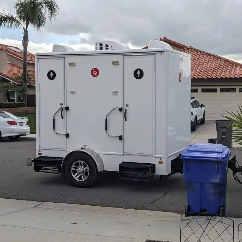 Container‑Type Mobile Toilet, Integrated Shower Public Restroom For Scenic Spot & Camping, Eco‑Friendly Creative Toilet