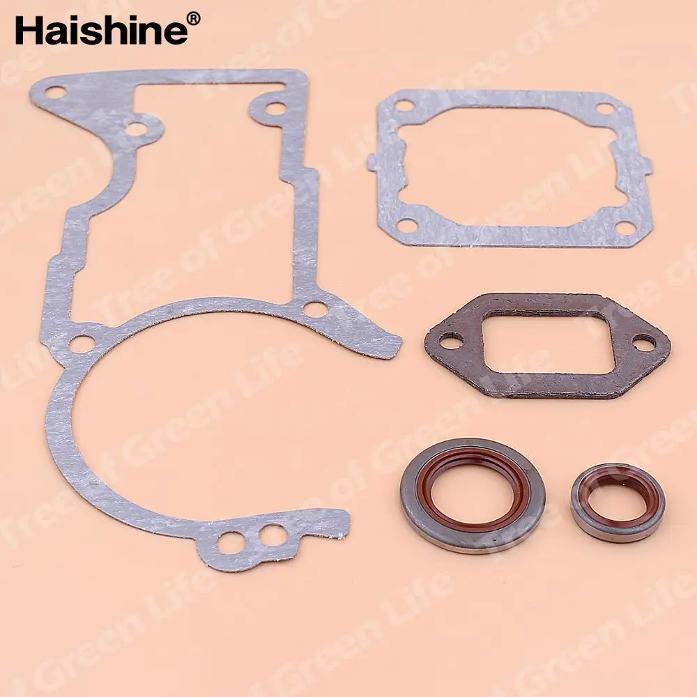 Guarnizione del silenziatore del cilindro del basamento Set paraolio per Stihl MS440 044 MS 440 parti del motore del motore della motosega бензопила