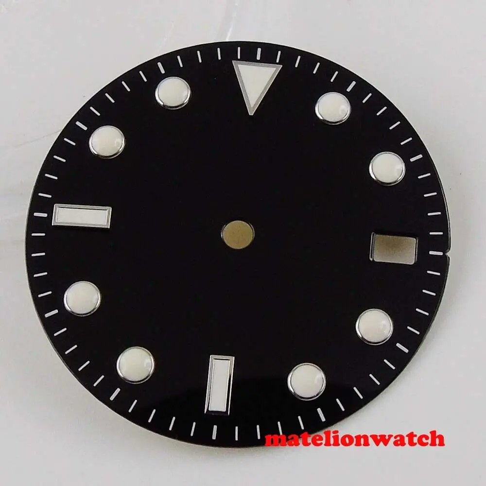 28,5 mm Sunburst-Zifferblatt, passend für NH35A ETA 2824 Miyota8215 821A DG2813 PT5000