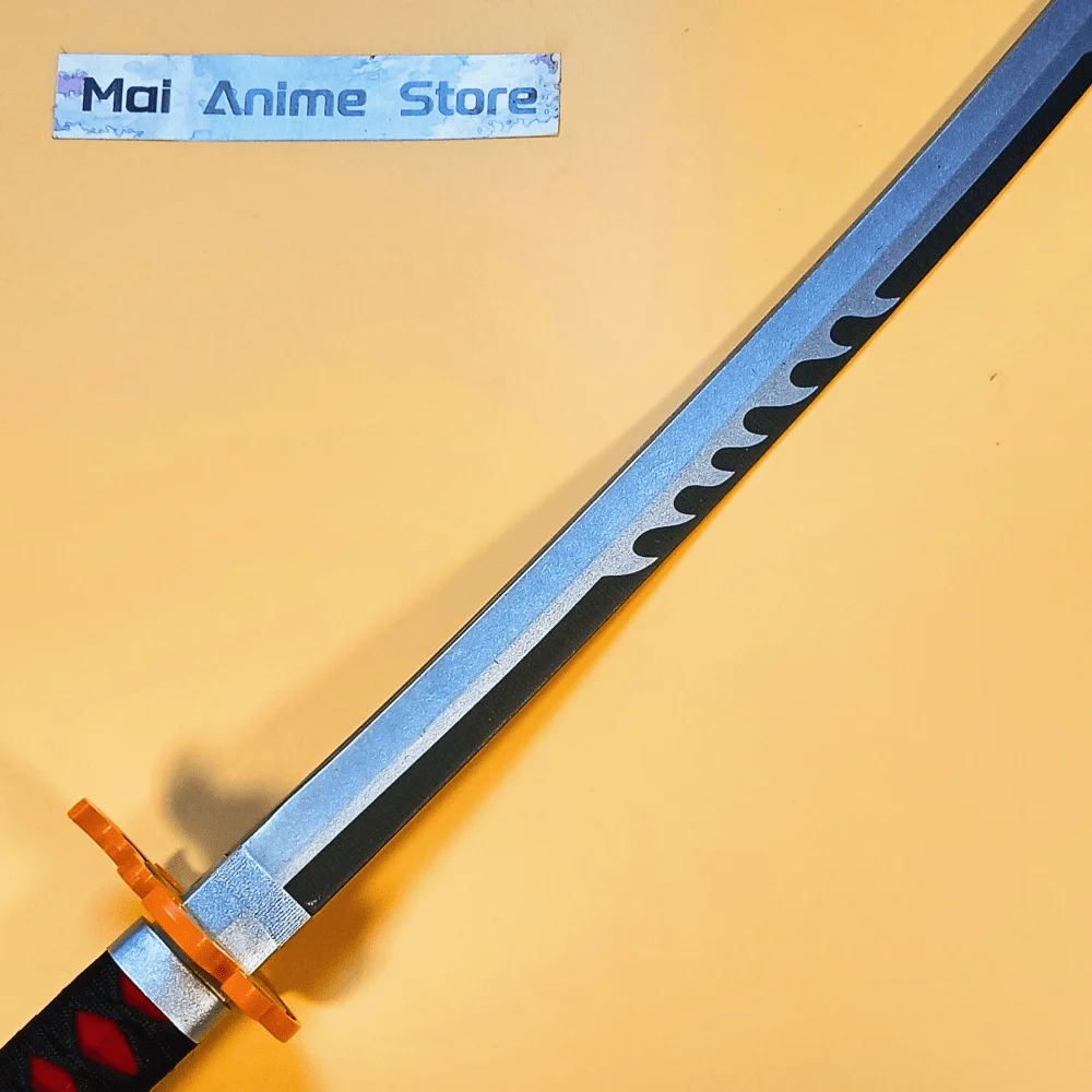 40インチの本物のフルサイズアニメ刀剣コスプレ小道具、実物大の日本の刀剣、侍アクションフィギュア、未研磨のおもちゃギフト