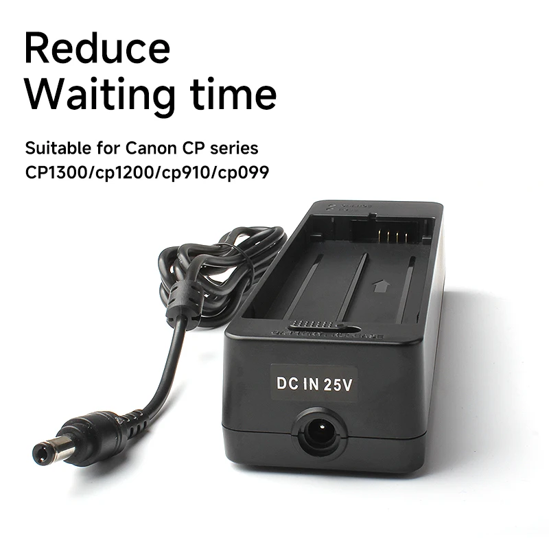 

Printer Battery Charger for NB-CP2L NB-CP1L, Compatible with SELPHY CG-CP200 CP1500 CP1300 CP900 CP800 Printers