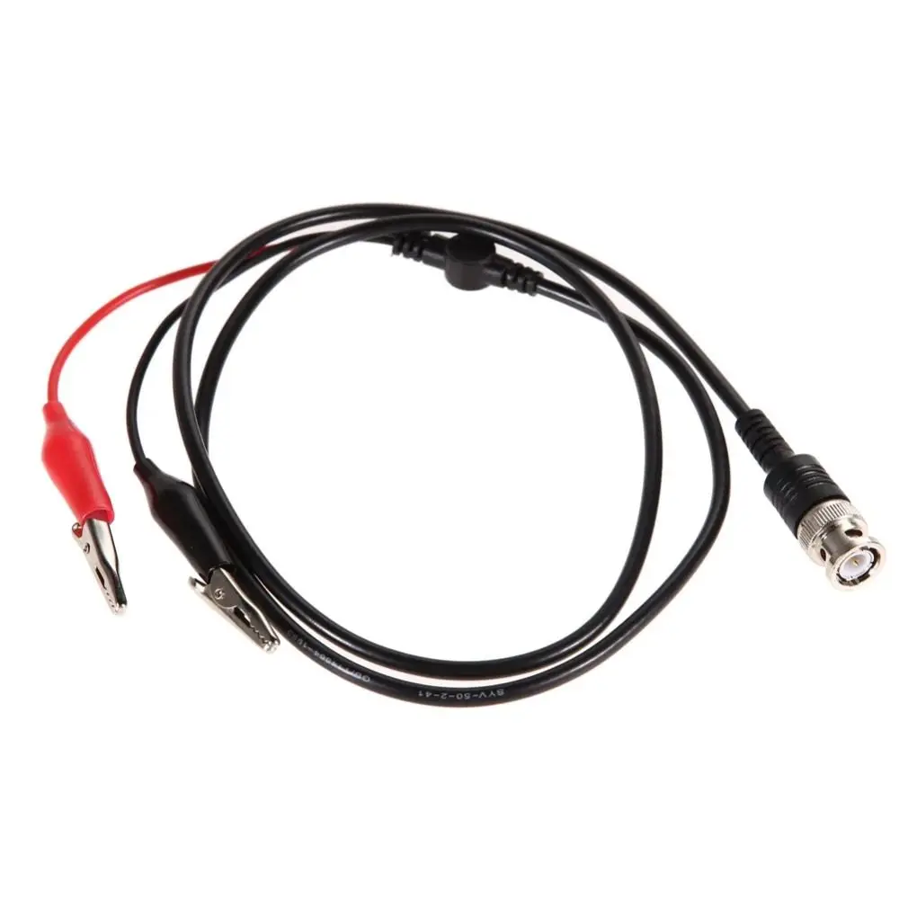 54cm/70cm/110cm/150cm Cables Connector BNC Q9 To Dual Alligator Clip Dual Tester Tools Oscilloscope Test Probe Leads