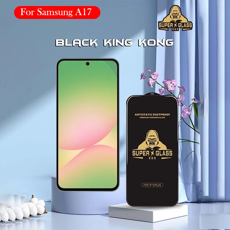 King Kong Gorilla Tempered Glass For Samsung A17 Screen Protector for SAMSUNG A17