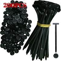 Nylon Universal Cable Tie Buckle-Heavy Duty Zip Ties Holder with Pin & Button Design Plastic Cable Ties Tool Fasteners Car Body