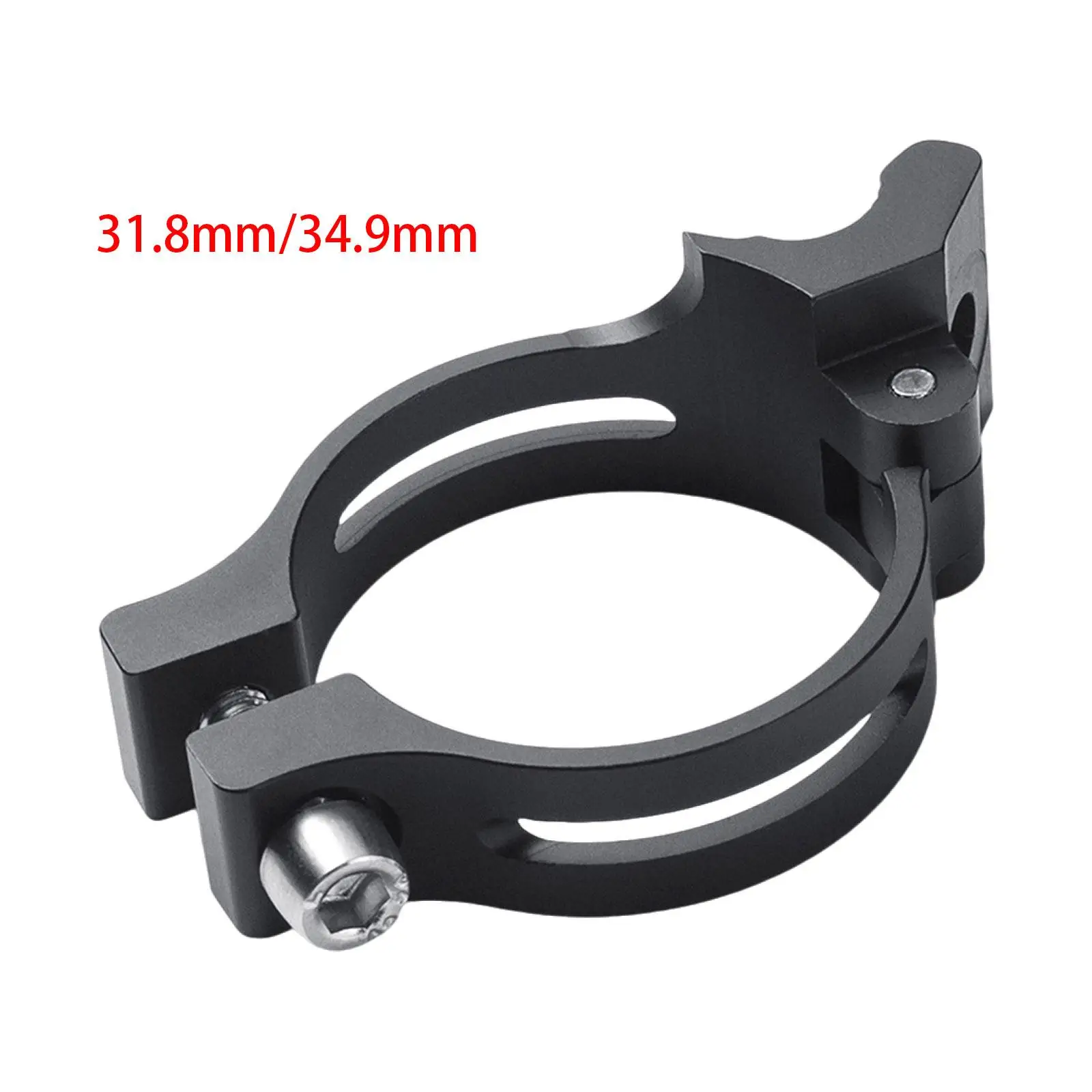 Bike derailleur clamp, alloy brazing on the front mech derailleur clamp for