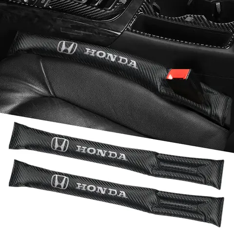 Fit PU Leder Auto Sitz Lücke Für Honda Civic XR-V CR-Z CRV HRV Stadt Accord Legende Jazz RR VTi polsterung Sitz stecker Auslaufsichere Pads