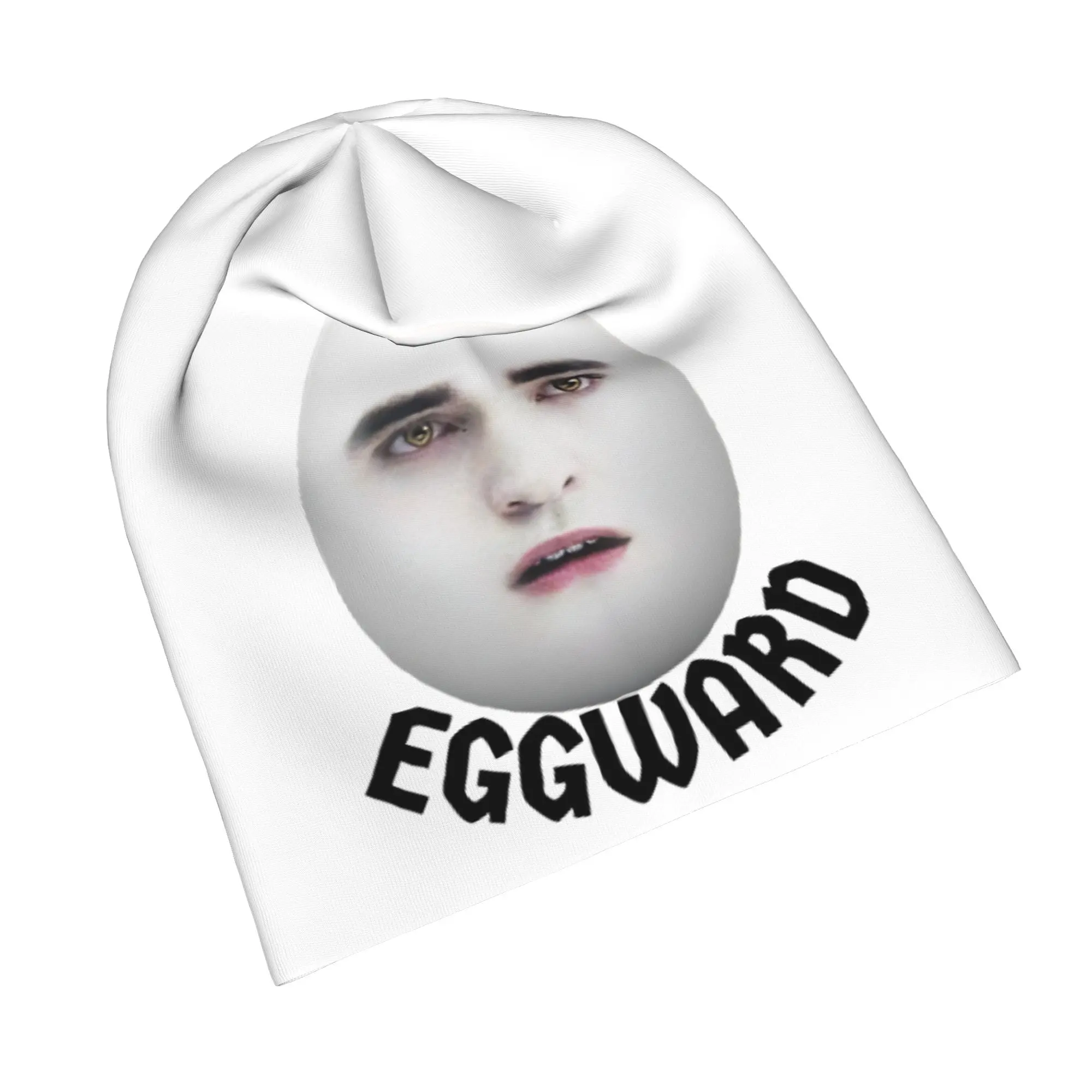 Eggward Funny Meme Bonnet Hat Casual Ski Skullies Beanies Hat Twilight Edward Cullen Unisex Warm Multifunction Cap