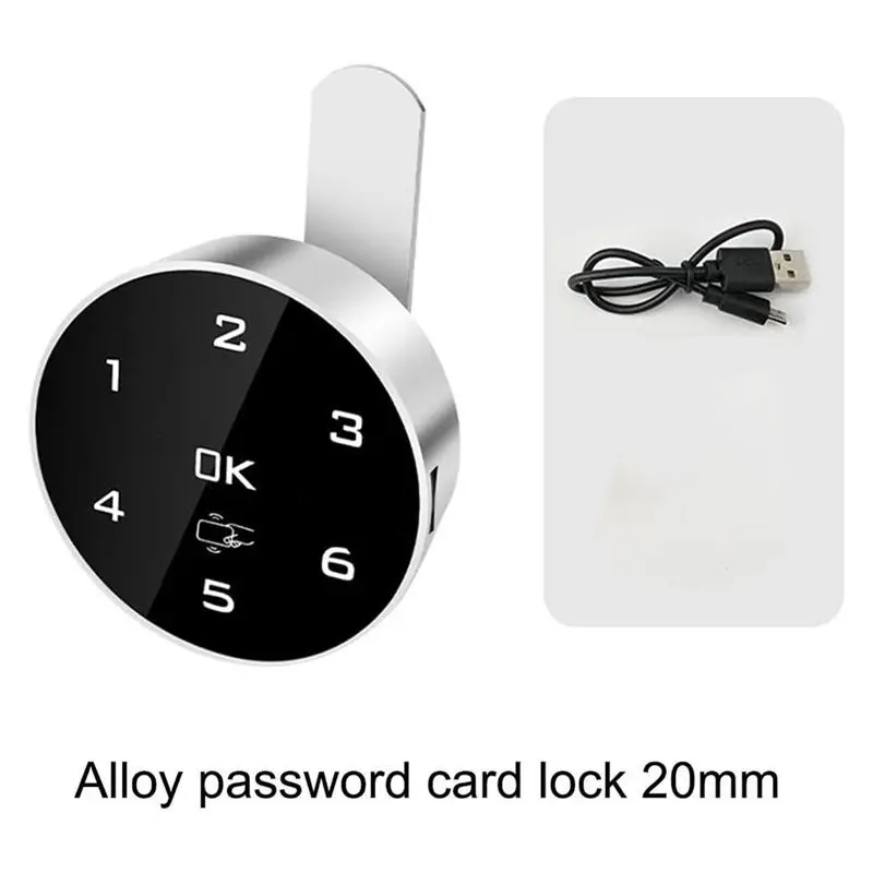 -[A51I Digital]Electronic Locker Cabinet Combination Lock,Smart Electronic Cabinet Lock, Keyless Door Lock,With Two Unlocking Me