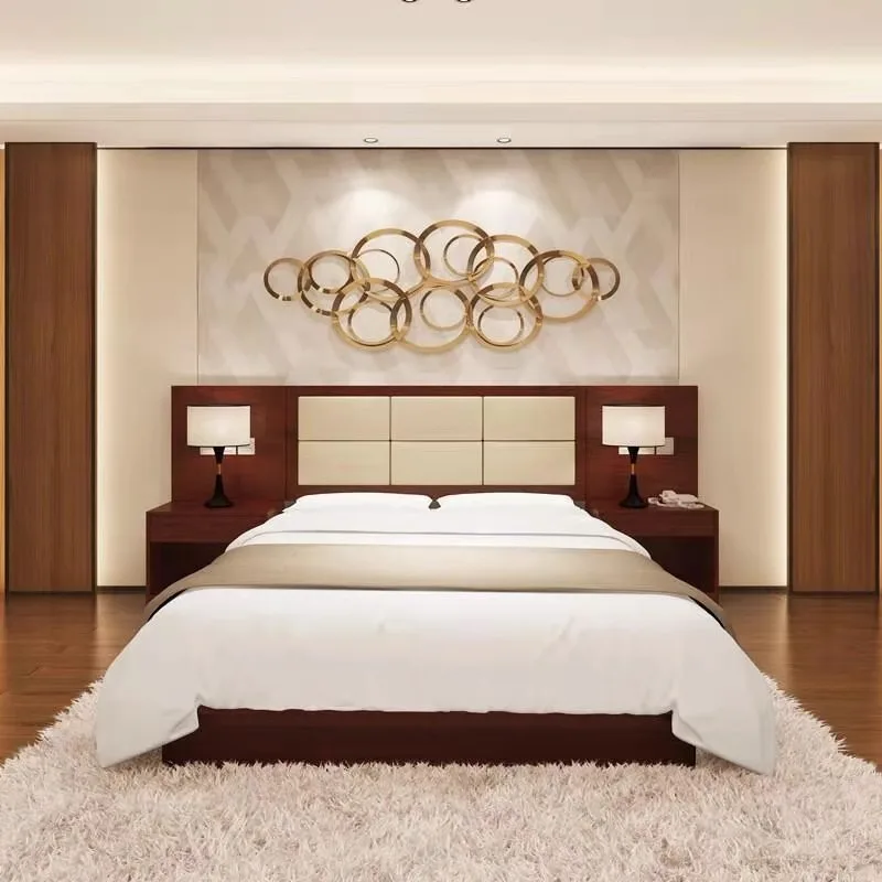 Hotel Furniture Standard Room Full Apartment Single Room Double Bed Homestay Room Hotel Special Bed