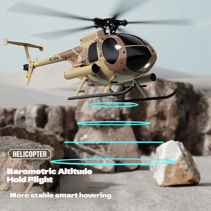 C189 طائرة هليكوبتر RC على شكل طائر - نموذج مقياس، مزدوجة بدون فرش، 4CH، مقياس محاكاة هواية الطائرات #3