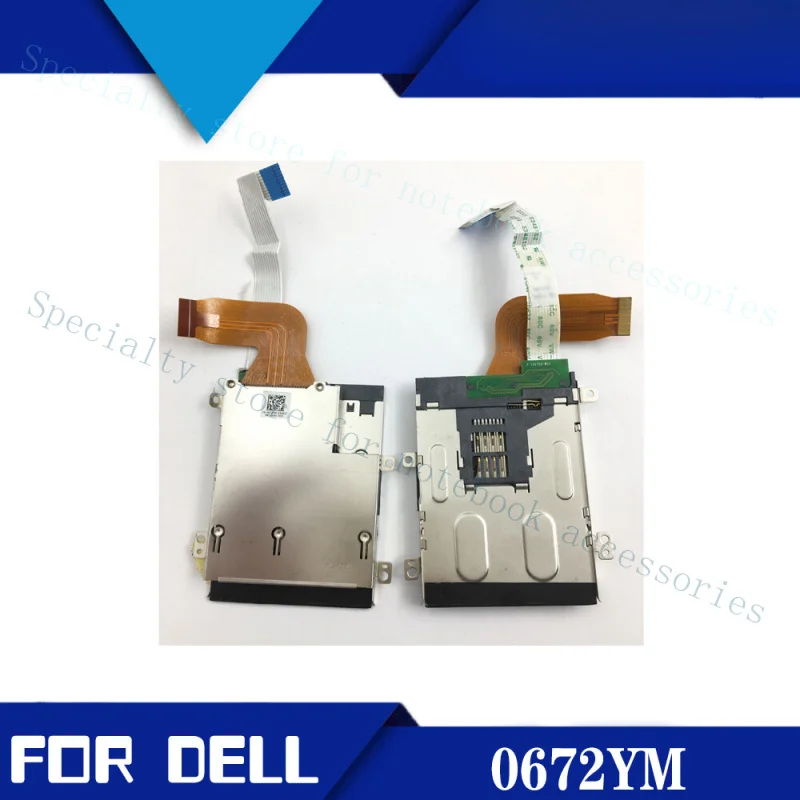 A+For Dell M4800 M4700 E6330 Card Reader Small Board PC Card Bad 0672YM