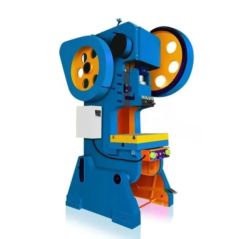 

10T Small Power Press for Sale, Small Metal Punching Machine Flat Washer Making Machine