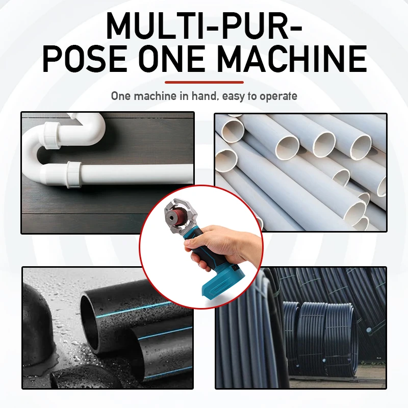 Saldatrice elettrica per tubi saldatrice in plastica ricaricabile senza fili per tubi dell'acqua PPR per batteria Makita 18V
