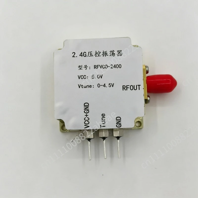 Voltage Controlled Oscillator 2.4G RF Microwave Module VCO Frequency Sweeping Signal Source, Voltage Controlled Signal Source