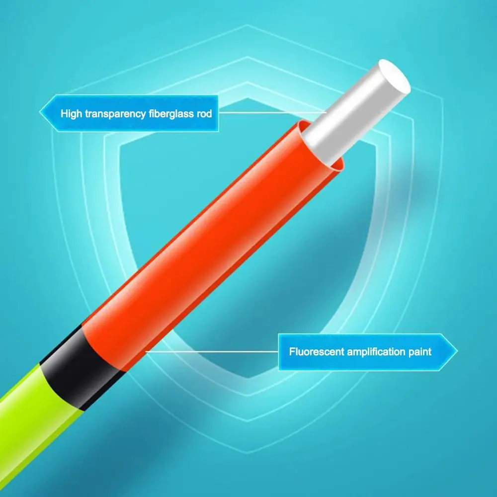 

New Shallow Water Fish Float Highly Sensitive Eye-catching Fishing Slippery Float Ultra-thick Fishing Accessories Float