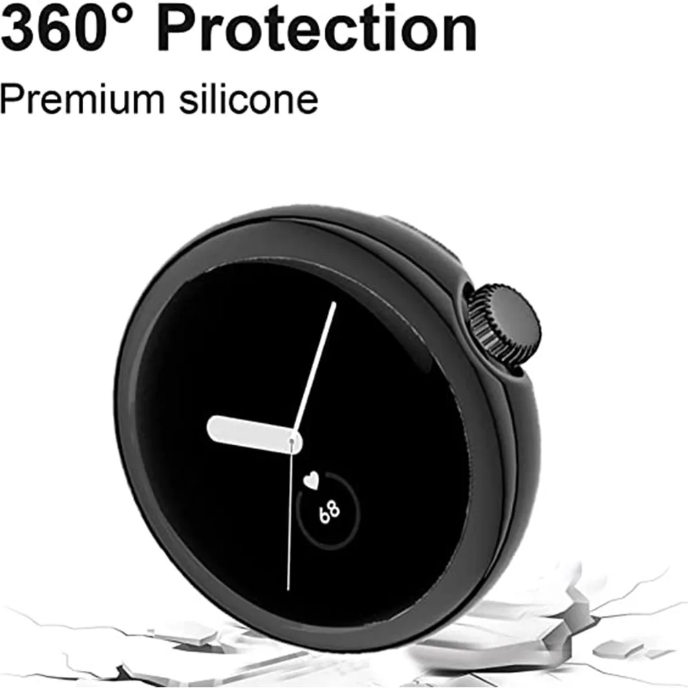 Защитный чехол для Google Pixel Watch, мягкий чехол-бампер из ТПУ для Google Pixel Watch 2022