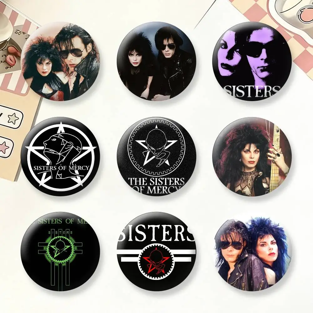 

The S-Sisters of M-Mercy Button Pins Backpack Clothing Decor Brooch Badge Jewelry Gifts for Kids