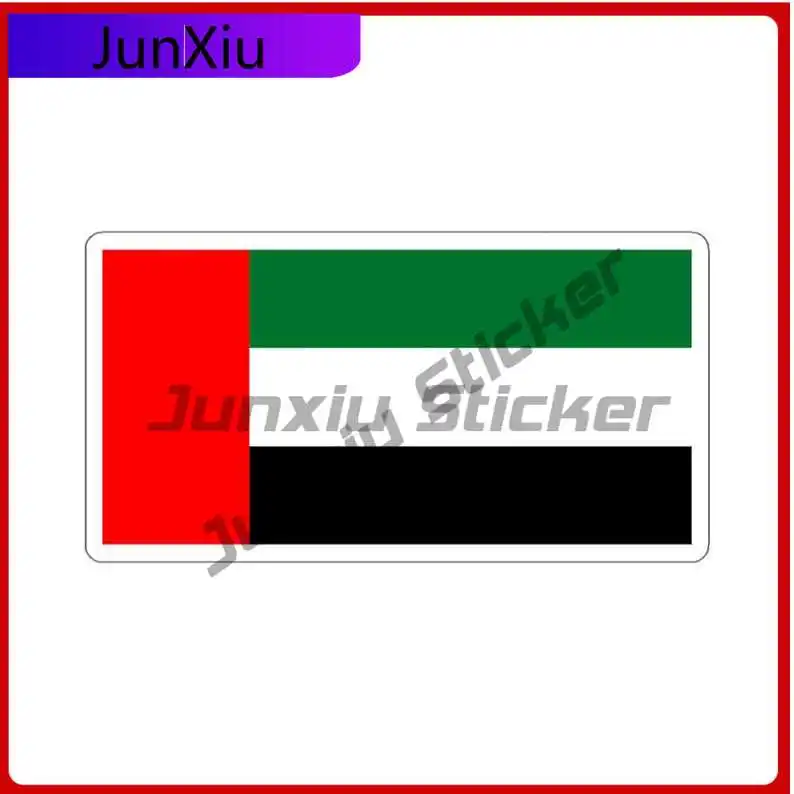 

Uae Travel Sticker Dubai United Arab Emirates Flag Decal Souvenir Middle East Patriotic Car Windows Windshield Luggage Kayak Suv