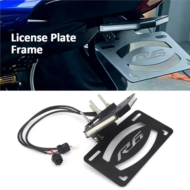 New Arrivals-License Plate Holder Bracket For YAMAHA YZF R6 YZFR6