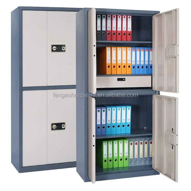 Modern Style Thickened Steel Security File Cabinet With Lockable Drawers Factory Direct Cheap Mobile School Office Use