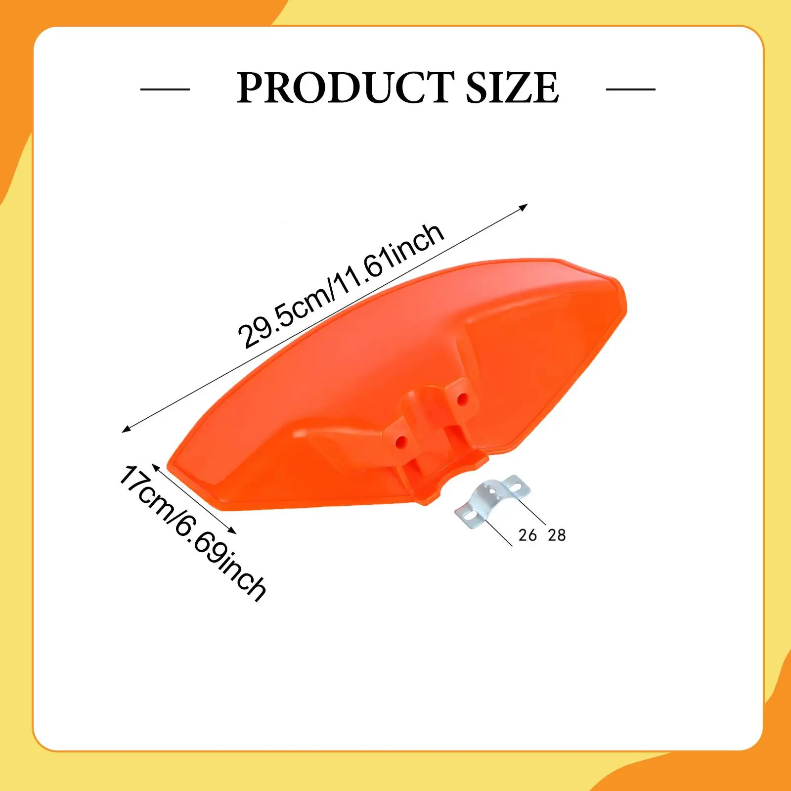 Proctecter Cover Weed Wacker Guard Lightweight Accessory Directly Replace Universal Brushcutter Guard String Trimmer Guard