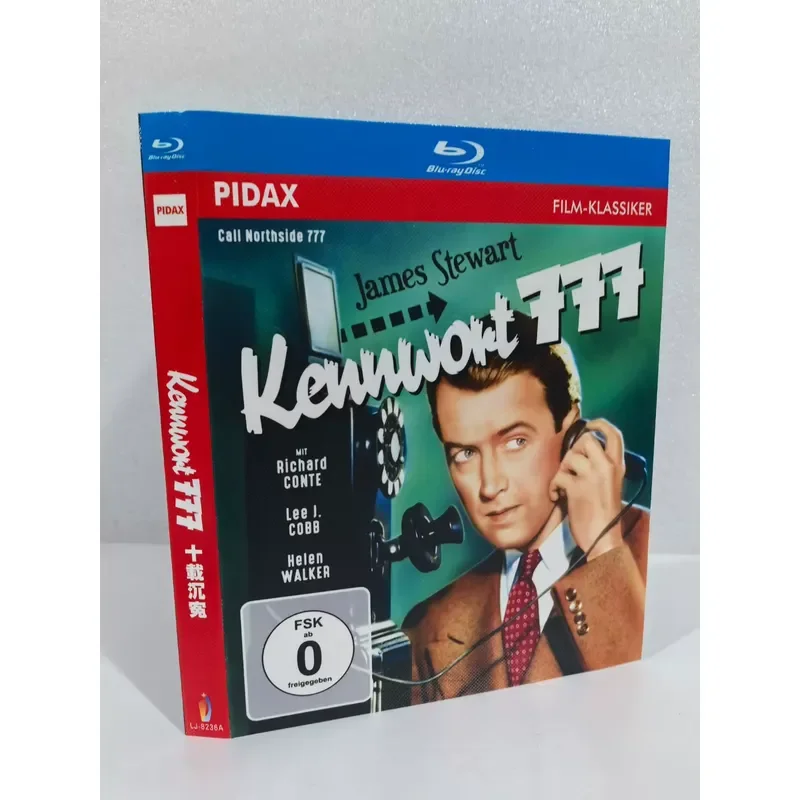 Blu-ray Disc 10 Years of PIDAX Injustice Starring James Stewart Classic Movie