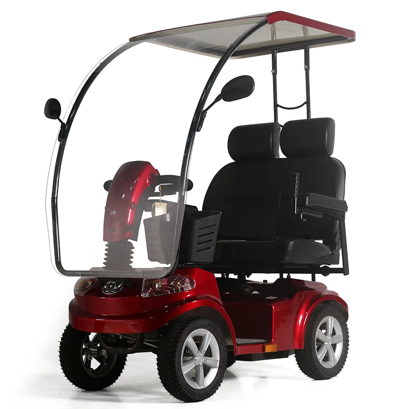 WISKING 2 Seat Elderly 800W Brushless Motor Mobility Scooter WISKING4034